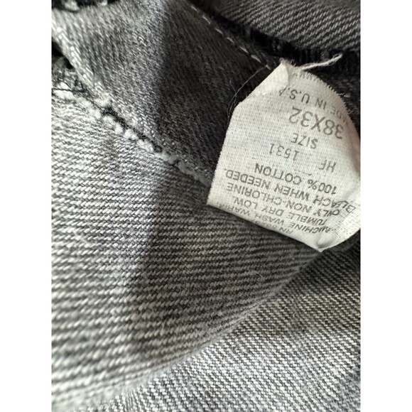 Congo Trader Vintage 80s 90s Acid Wash Black Jeans Men’s 38x32 NEW WITH‎ TAGS - Picture 8 of 9